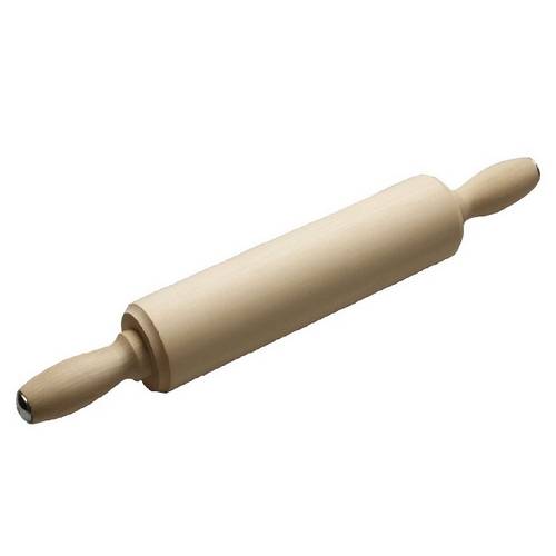 Скалка 50х400мм береза, с вращ. ручкой Скалка 50х400мм береза, с вращ. ручкой