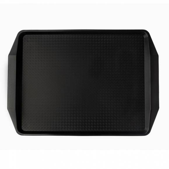 Поднос прямоугольный 42х30см черный поверхность классик (110) MGprof 1732 Поднос прямоугольный 42х30см черный поверхность классик (110) MGprof 1732