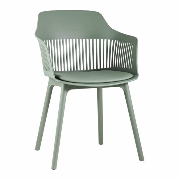 Стул Crocus с подушкой серо-зеленый /2/ Стул Crocus с подушкой серо-зеленый /2/