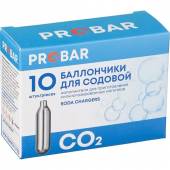 Баллончики для сифона для газирования воды (CO2) 10 шт/уп Пробар 02140705 Баллончики для сифона для газирования воды (CO2) 10 шт/уп Пробар 02140705