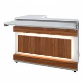 Прилавок кассовый универсальный Eco Wood Luxstahl КК-1200 Premium Прилавок кассовый универсальный Eco Wood Luxstahl КК-1200 Premium