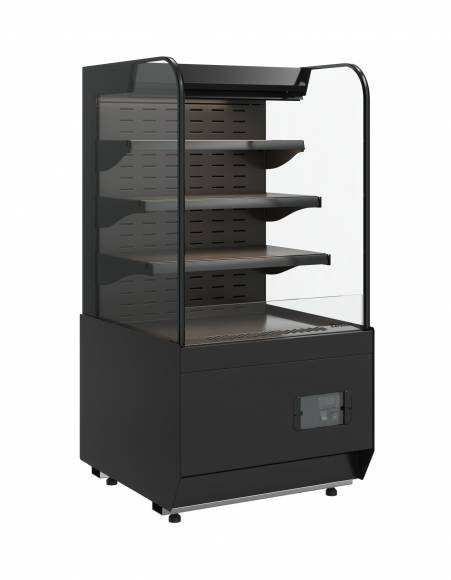 Витрина холодильная Carboma KR70 VM 0,6-2 STANDARD открытая, горка (9005)