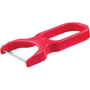 Овощечистка ширина 6см ручка пластик Ghidini красная 076Red  04071771