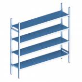 Cтеллажная система Polair LOAD.ME inox 5 ярусов 1100x500x1600 Cтеллажная система Polair LOAD.ME inox 5 ярусов 1100x500x1600