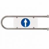 Дуга на калитку Ростов-Дон К11 правая 700мм хром 0006-01