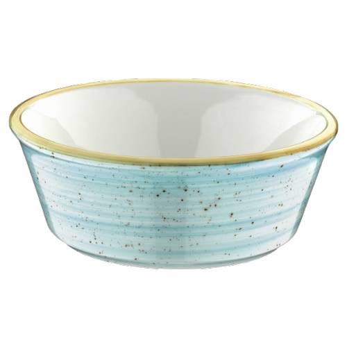 Салатник штабелируемый 12см 290мл фарфор Banquet Aura Aqua Bonna AAQBNC12KS b