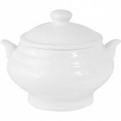 Бульонная чашка с крышкой 408мл «Кунстверк» D=90 H=110 L=145мм фарфор белый A13017 /1/36/ Бульонная чашка с крышкой 408мл «Кунстверк» D=90 H=110 L=145мм фарфор белый A13017 /1/36/