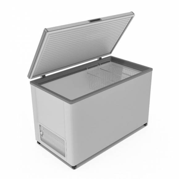 Ларь морозильный с глухой крышкой Frostor F 400 S белый