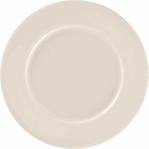 Тарелка с бортом круглая 220мм плоская RAK Fedra BCFRFP22 костяной фарфор