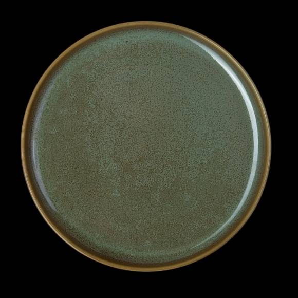 Тарелка мелкая 240мм Corone Primavera зеленая фк1748 Тарелка мелкая 240мм Corone Primavera зеленая фк1748