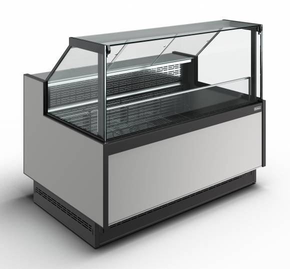 Витрина морозильная Полюс Bavaria 4 GC110 SL 1,25-1 (с боковинами) (версия 2.0) 9006-9005