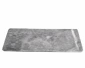 Блюдо для подачи прямоуг. 30*10 см. мрамор серый