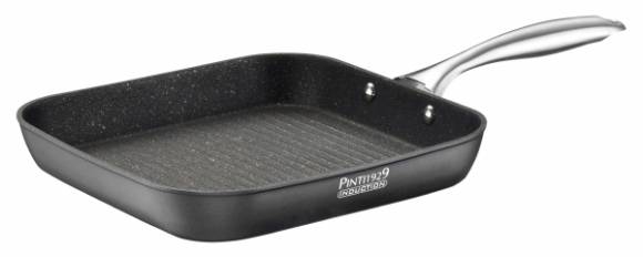 Сковорода-гриль 260х260мм алюминий антиприг. покрытие индукция Pinti ST1 38205326  61942 /1/
