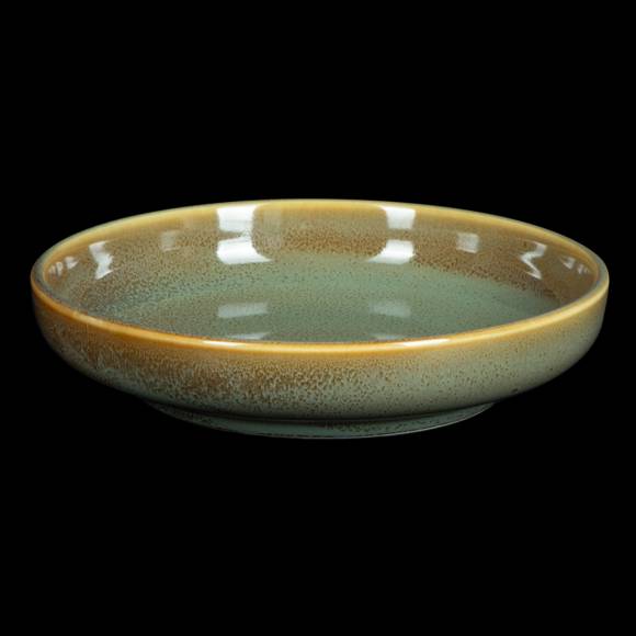 Тарелка глубокая 213мм  Corone Primavera зеленый фк2226