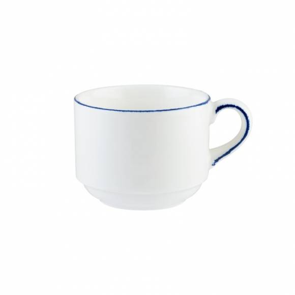 Чашка кофейная 80мл фарфор Banquet Retro Bonna E101BNC02KF синий край