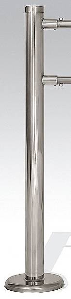 Калитка с механическим доводчиком Ростов-Дон К11М лв хром (без дуги) 0030-01