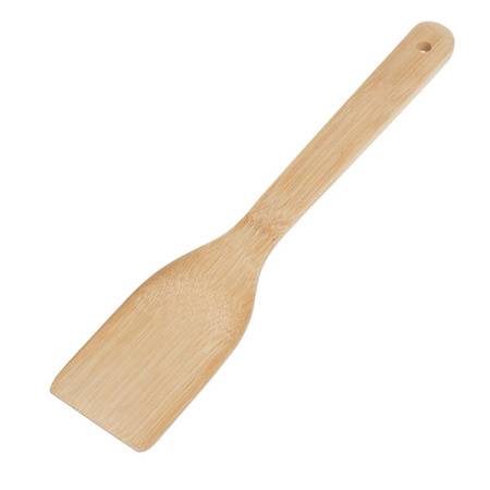 Лопатка деревянная 28см прямая раб. часть 9*5,5 см. бук 59911