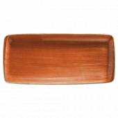 Тарелка прямоугольная 34х16см фарфор Moove Aura Terracota Bonna ATCMOV35DT b Тарелка прямоугольная 34х16см фарфор Moove Aura Terracota Bonna ATCMOV35DT b