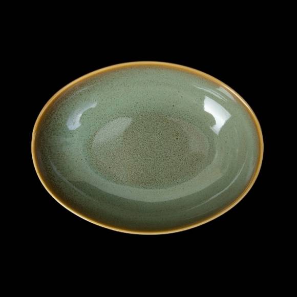 Блюдо овальное 220х165мм Corone Primavera зеленый фк1753 Блюдо овальное 220х165мм Corone Primavera зеленый фк1753