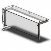 Полка Refettorio Drop-In Г - тип/ 1650 с широким стеклом Полка Refettorio Drop-In Г - тип/ 1650 с широким стеклом