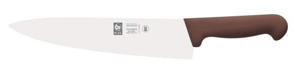 Нож поварской 215/350 мм. Шеф коричневый, узкое лезвие PRACTICA Icel 24900.3027000.200 Нож поварской 215/350 мм. Шеф коричневый, узкое лезвие PRACTICA Icel 24900.3027000.200