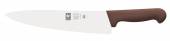 Нож поварской 260/385 мм. Шеф коричневый, узкое лезвие PRACTICA Icel 24900.3027000.260 Нож поварской 260/385 мм. Шеф коричневый, узкое лезвие PRACTICA Icel 24900.3027000.260