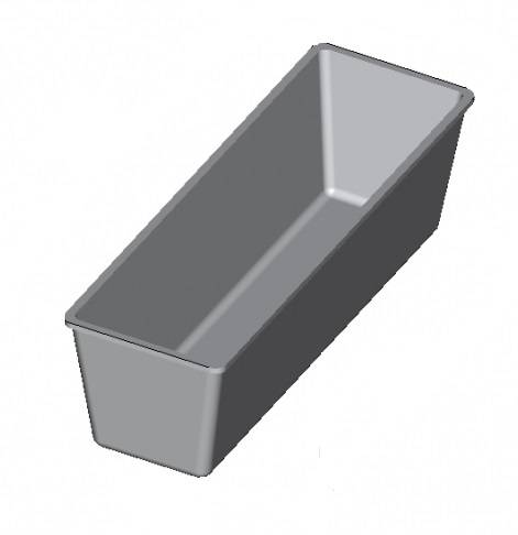 Форма для хлеба Спика 5 Л Тостерная (305х105х92мм) с ручками 5 секций Форма для хлеба Спика 5 Л Тостерная (305х105х92мм) с ручками 5 секций