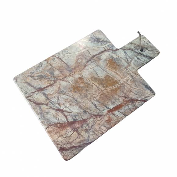 Блюдо для подачи прямоуг. 30*20 см. мрамор коричневый