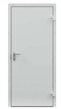 Распашная дверь одноств. технологическая РДОТ(Ei60)-1100.2200-60 (Без порога) рама угловая,доводчик