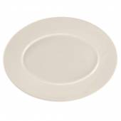 Тарелка овальная с бортом 340*250мм RAK Fedra BCFROP34 костяной фарфор Тарелка овальная с бортом 340*250мм RAK Fedra BCFROP34 костяной фарфор