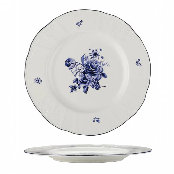 Тарелка круглая 26 см Blue Flower P.L. Proff Cuisine NY-YQA4706-S-10.5X6 /6/ Тарелка круглая 26 см Blue Flower P.L. Proff Cuisine NY-YQA4706-S-10.5X6 /6/