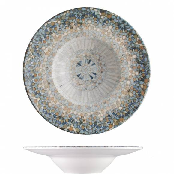 Тарелка для пасты 400мл 280мм Luca Mosaic Bonna S-MT-LUCMZBNC28CK b