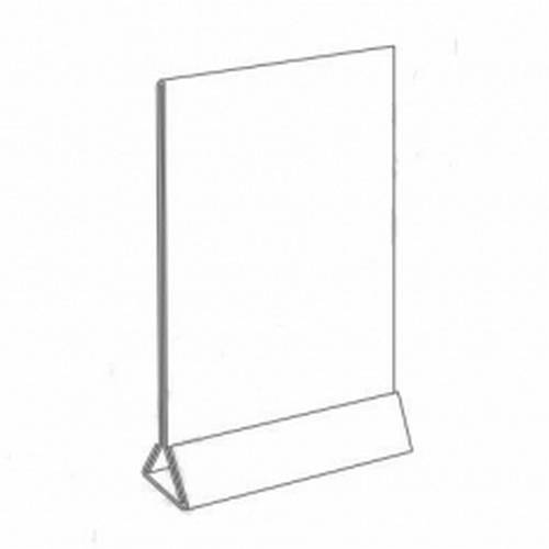 Подставка для меню "Table tent" вертикальная А4