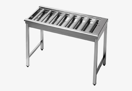 Стол роликовый для чистой посуды к посудомоечным машинам Niagara 2150/2152/2154/2156, c отверстием Стол роликовый для чистой посуды к посудомоечным машинам Niagara 2150/2152/2154/2156, c отверстием