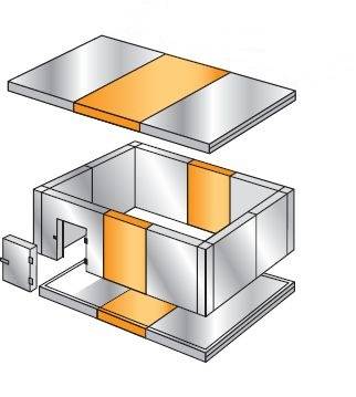 Пояс расширительный 600х1960/2040 для камеры Polair Пояс расширительный 600х1960/2040 для камеры Polair