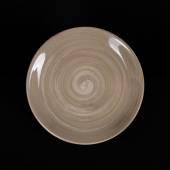 Тарелка мелкая 200мм Corone Nature серо-коричневая /24/ Тарелка мелкая 200мм Corone Nature серо-коричневая /24/