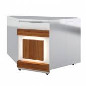 Модуль угловой внутренний Eco Wood Luxstahl УВ-90 Premium Модуль угловой внутренний Eco Wood Luxstahl УВ-90 Premium