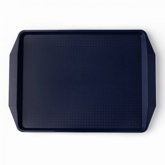 Поднос прямоугольный 42х30см темно-синий поверхность классик (401) MGprof 1732 Поднос прямоугольный 42х30см темно-синий поверхность классик (401) MGprof 1732