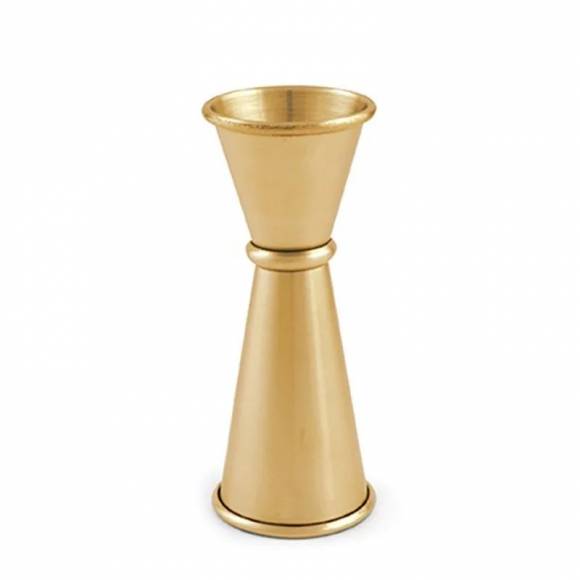 Джиггер нерж. 25/50 мл, золотой P.L.- Barbossa MSAS0010-GP Джиггер нерж. 25/50 мл, золотой P.L.- Barbossa MSAS0010-GP