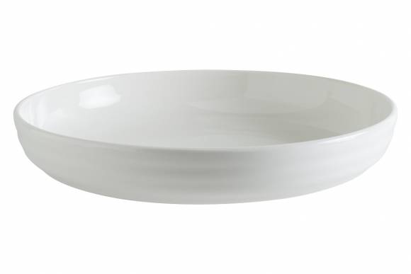 Тарелка глубокая с бортом 1520 мл 250 мм Белый, форма Потт 2 Чойс Bonna Bonna POT25CK-2