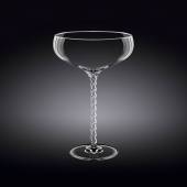 Шампанское-блюдце 300 мл 105 мм h=175 мм хр.стекло Джулия Wilmax 888105 /2/36/