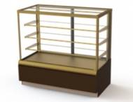 Витрина кондитерская Kayman K-ВК-1300 ЛЮКС КВАДРО БРОНЗА