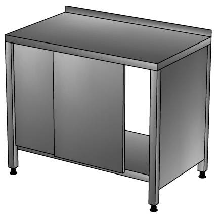 СКПП Стол-купе производственный с бортом, полкой 1200*800*850, зашивка по бокам СКПП Стол-купе производственный с бортом, полкой 1200*800*850, зашивка по бокам