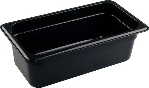 Гастроемкость GN1/3-100 черная Рестола 422101113  3,8л /18/
