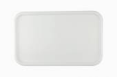 Поднос прямоугольный 52,5x32,5см белый поверхность шагрень (148) MGprof 1737