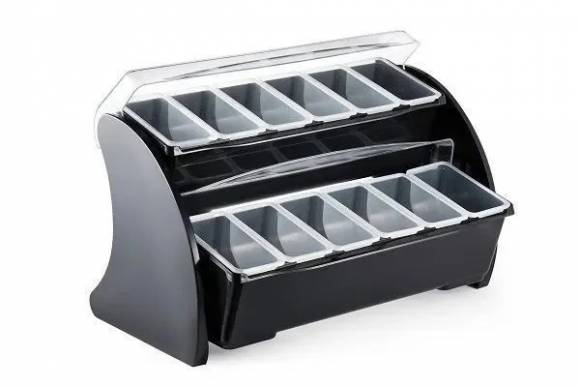 Контейнер для фруктов, специй пластик 2-х ярусный 12 ячеек P.L. - BarWare CDMH0018 SUB Контейнер для фруктов, специй пластик 2-х ярусный 12 ячеек P.L. - BarWare CDMH0018 SUB