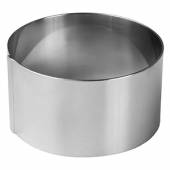 Форма кондитерская Кольцо D=80мм H=40мм MGSteel нерж. CRR5 Форма кондитерская Кольцо D=80мм H=40мм MGSteel нерж. CRR5