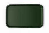 Поднос прямоугольный 52,5x32,5см темно-зеленый поверхность шагрень (414) MGprof 1737