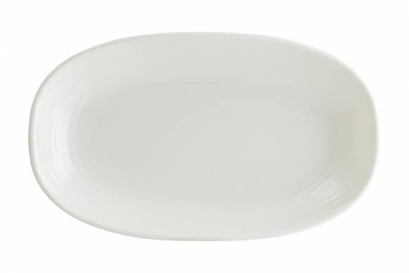 Блюдо овальное 290х180 мм фарфор White Loop Bonna LOPGRM29OKY узкая полоска b