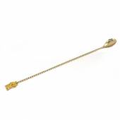 Ложка барная Тики 33см, золото P.L.- Barbossa BRSN0031-GP SUB Ложка барная Тики 33см, золото P.L.- Barbossa BRSN0031-GP SUB